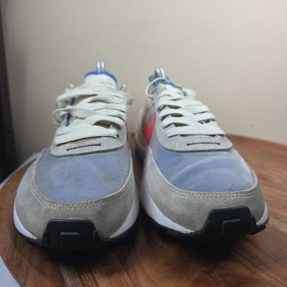Nike Waffle One Coconut Milk Crimson Royal Mens White Size 9.5 Shoes DA7995-101 main image 12